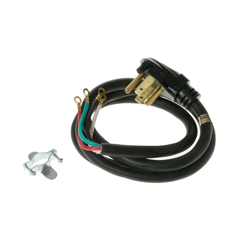 Ge Appliances WX09X10020 6′ 30amp 4 Wire Dryer Cord