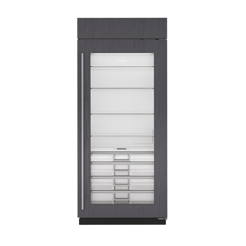 Sub-Zero CL3650RGOR 36″ Classic Refrigerator With Glass Door – Panel Ready