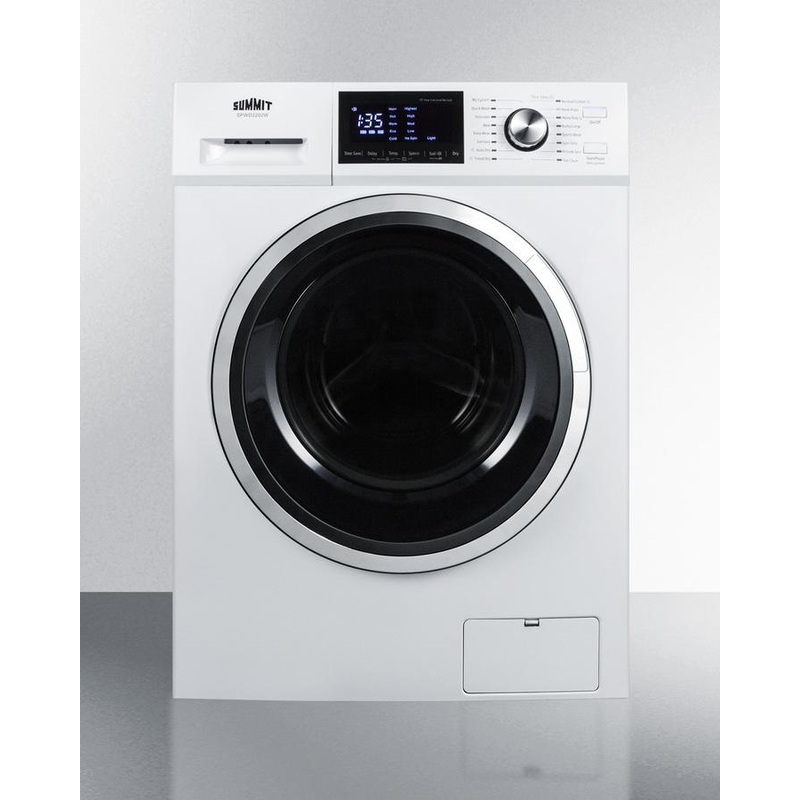 Summit SPWD2202W 24″ Wide 115v Washer/dryer Combo