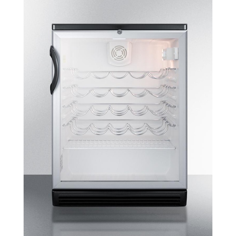 Summit SWC6GBLBI 24″ Wide Built-in Wine Cellar
