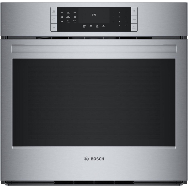 Bosch HBL8454UC 800 Series Single Wall Oven 30” Stainless Steel Hbl8454Uc