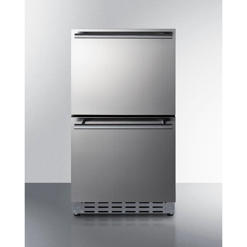 Summit ADRD18 18″ Wide 2-drawer All-refrigerator, ADA Compliant