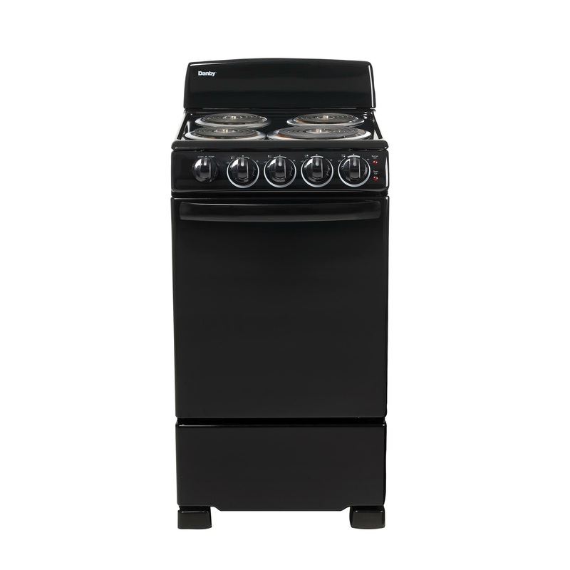 Danby DER203B Danby 20″ Wide Electric Range In Black