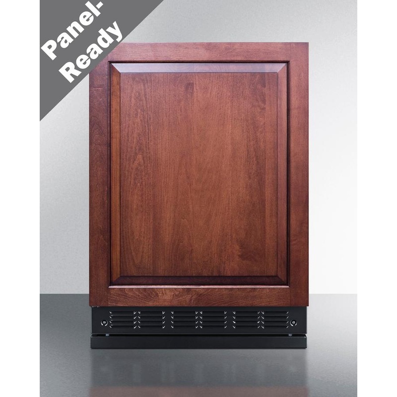 Summit FF6BK2SSRSIFLHD 24″ Wide All-Refrigerator (Panel Not Included)