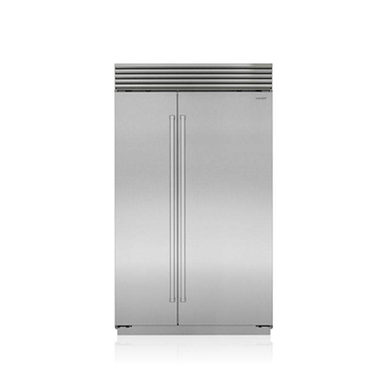 Sub-Zero 632/S 48″ Stainless Steel Side by Side Refrigerator