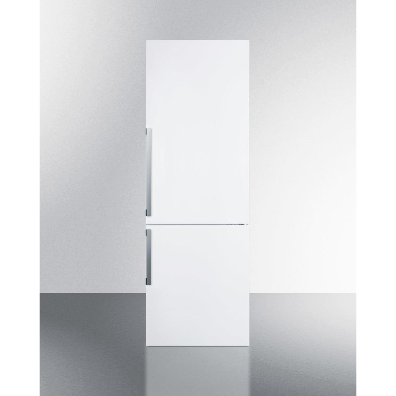 Summit FFBF241W 24″ Wide Bottom Freezer Refrigerator