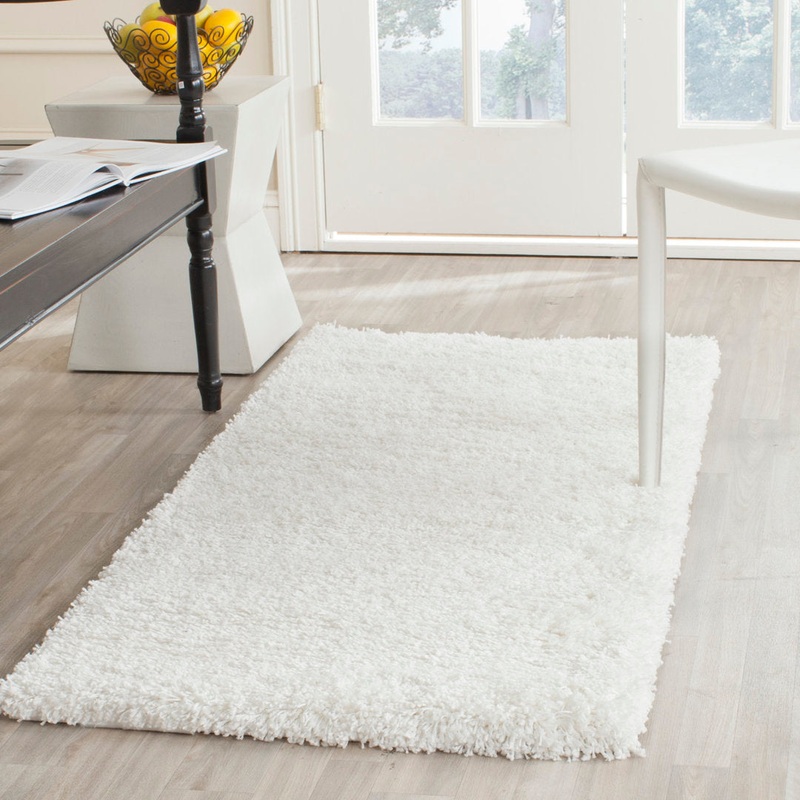 Assar White Area Rug Wade Logan Rug Size: Rectangle 2’3″ x 5′