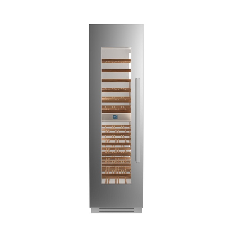 Bertazzoni REF24WCPIXL23 24″ Built-In Wine Cellar Column – Stainless – Left Hinge