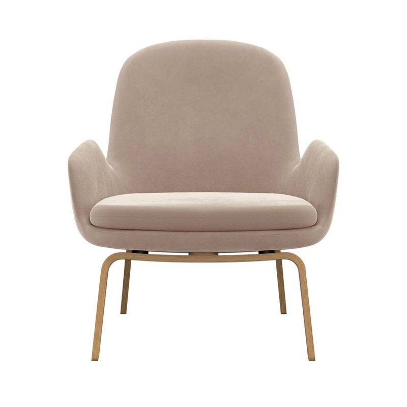 Era Lounge Chair Low Wood Base