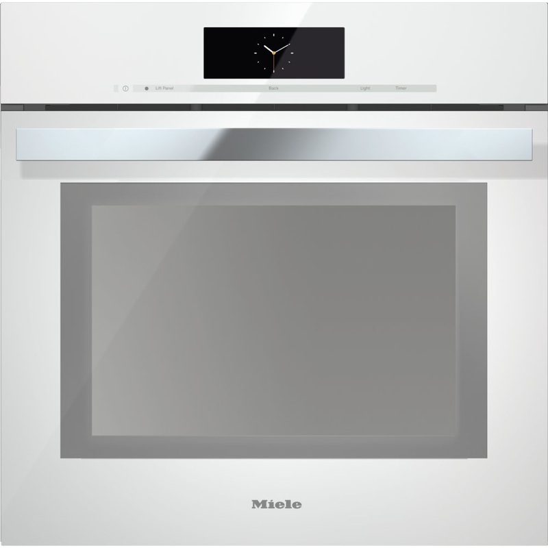 Miele DGC6860AM White – Steam Oven With Full-Fledged Oven Function And Xxl Cavity Combines Two Cooking Techniques – Steam And Convection.