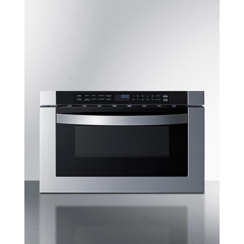 Summit MDR245SS 24″ Wide Built-In Drawer Microwave