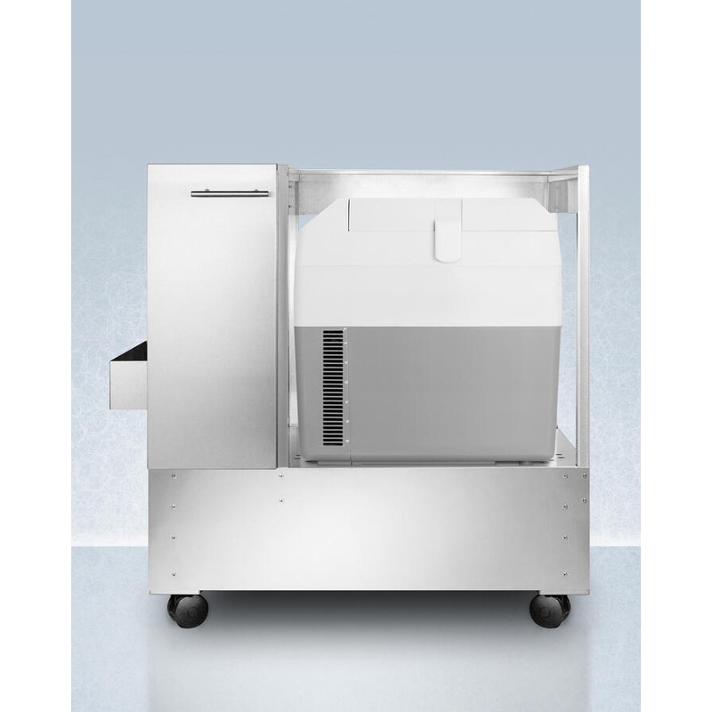 Summit SPRF36CART 304 Grade Stainless Steel Fully Assembled Rolling Cart Rpc With Sprf36 Portable 12V/24V Vaccine Cooler