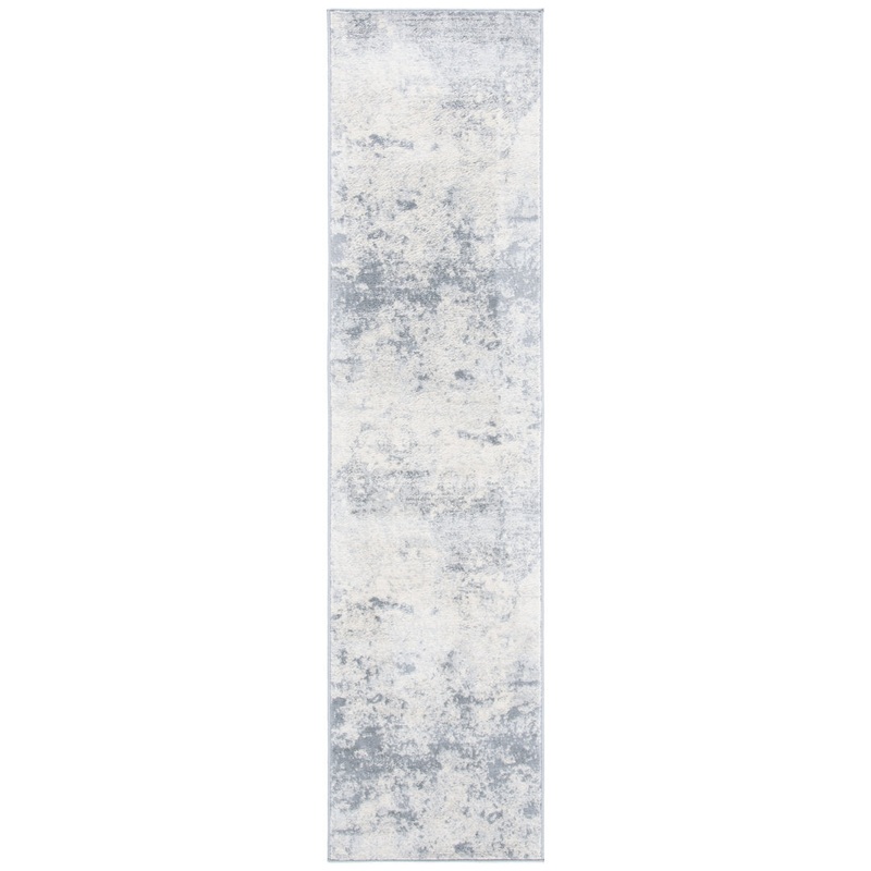 Addison Gray/Ivory Area Rug Steelside Rug Size: Runner 2′ x 6′