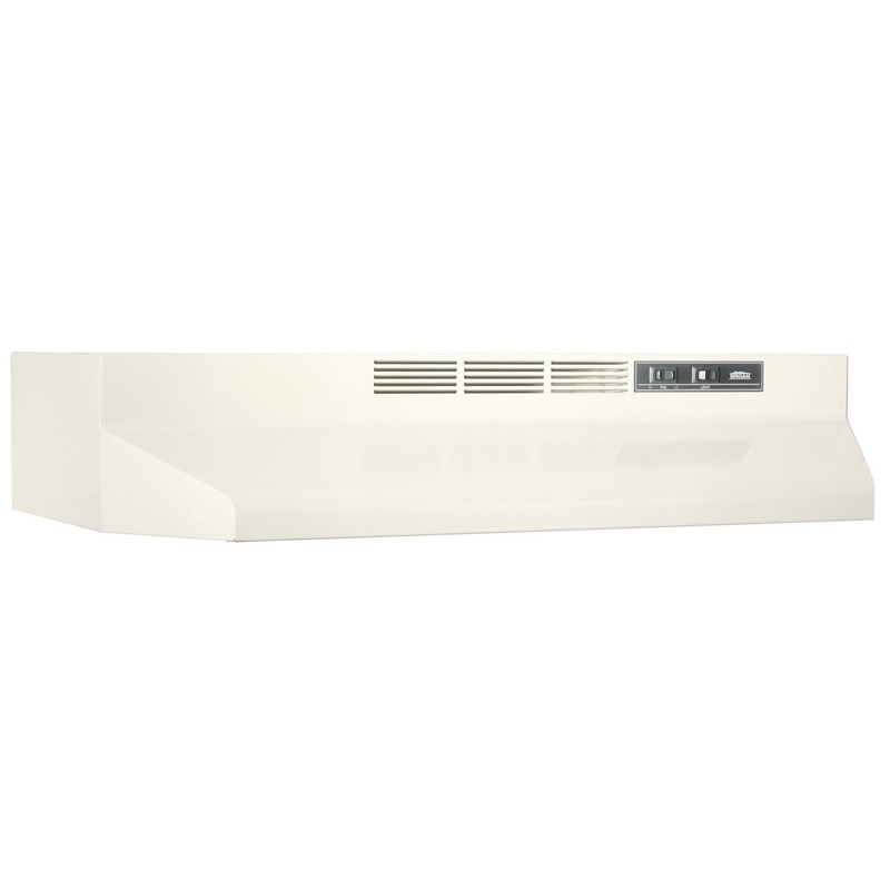 Broan 414202 Broan 42-Inch Ductless Under-Cabinet Range Hood, Bisque