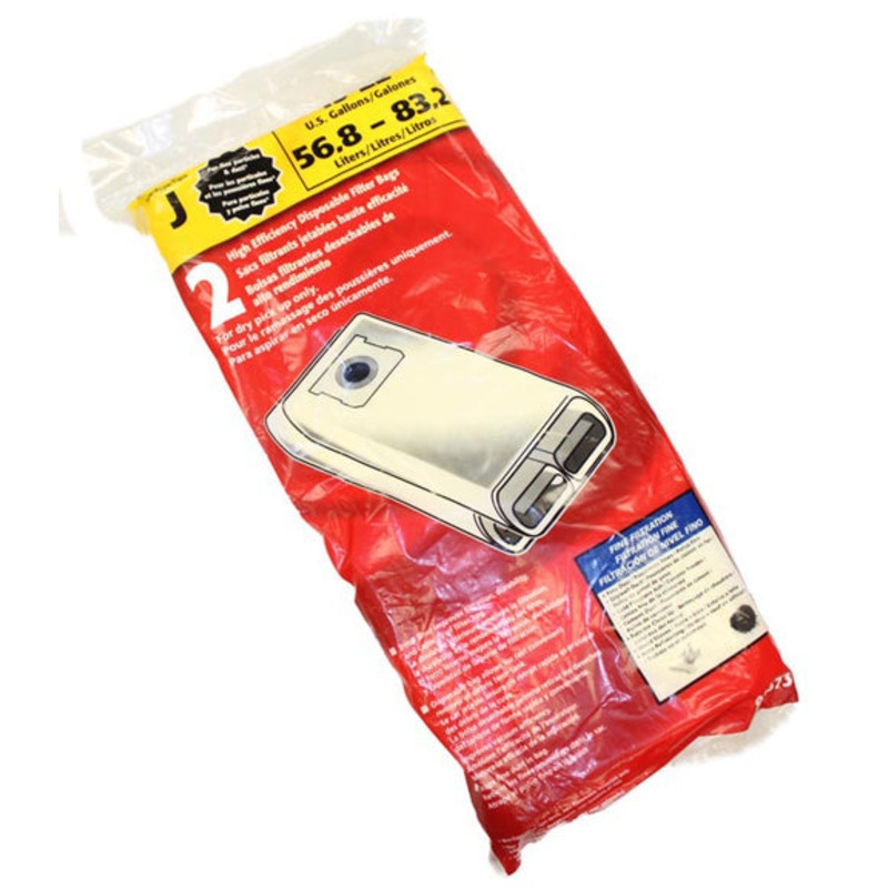 Shop-Vac 15-22 Gallon High Efficiency Drywall Type J – 2 Pk