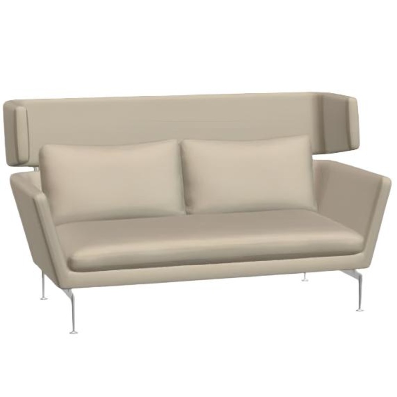 Suita Two-Seater Sofa – Classic Back Cushions With Head Section