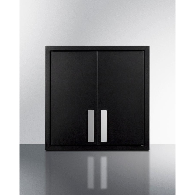 Summit CAB18TALLBLK 18″ Wide Wall Cabinet