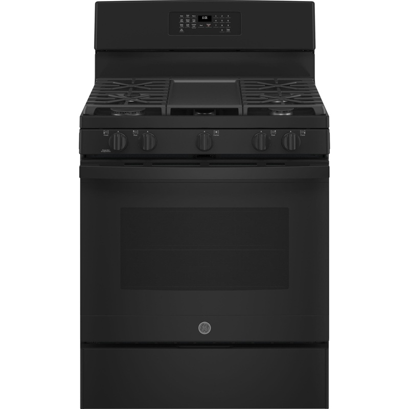Ge Appliances JGB660DPBB Ge 30″ Free-Standing Gas Range