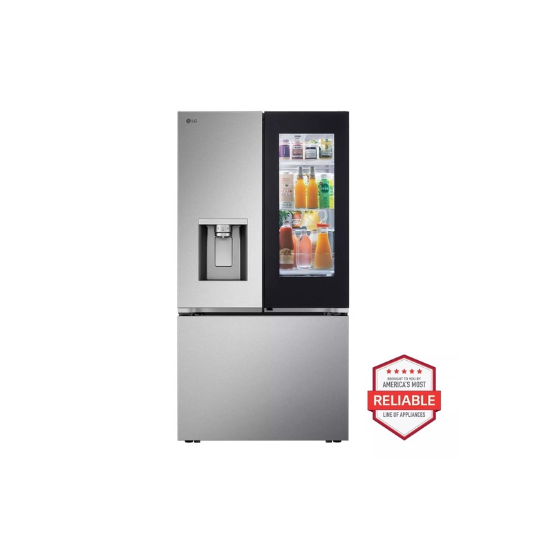 Lg LF31S6360S 31 cu. ft. Smart Standard-Depth MAX French Door Refrigerator with InstaView Door-in-Door