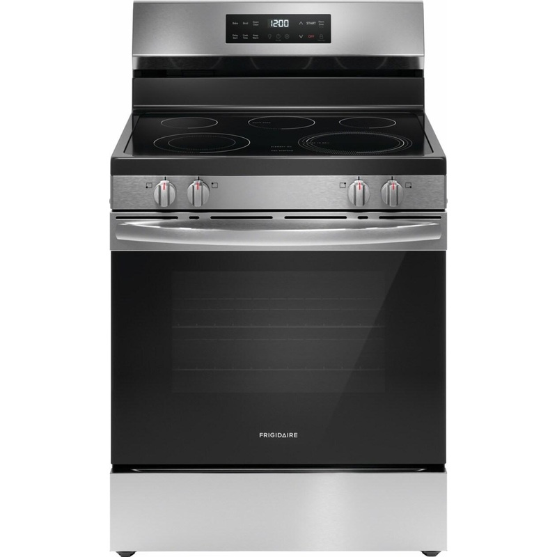 Frigidaire FCRE3062AS 30″ Electric Range with the EvenTemp