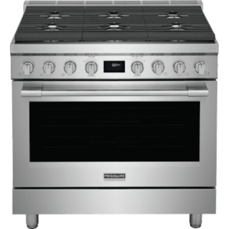 Frigidaire PCFD3668AF Frigidaire Professional 36” Dual-Fuel Freestanding Range