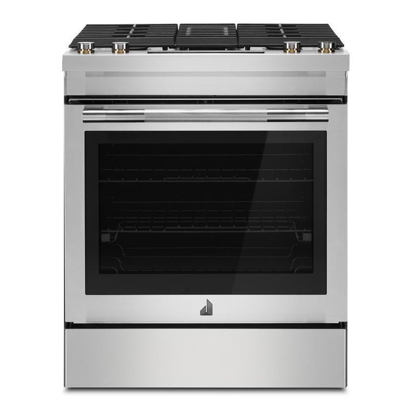 Jennair JDS1750ML 30″ Dual-Fuel Downdraft Slide-In Range
