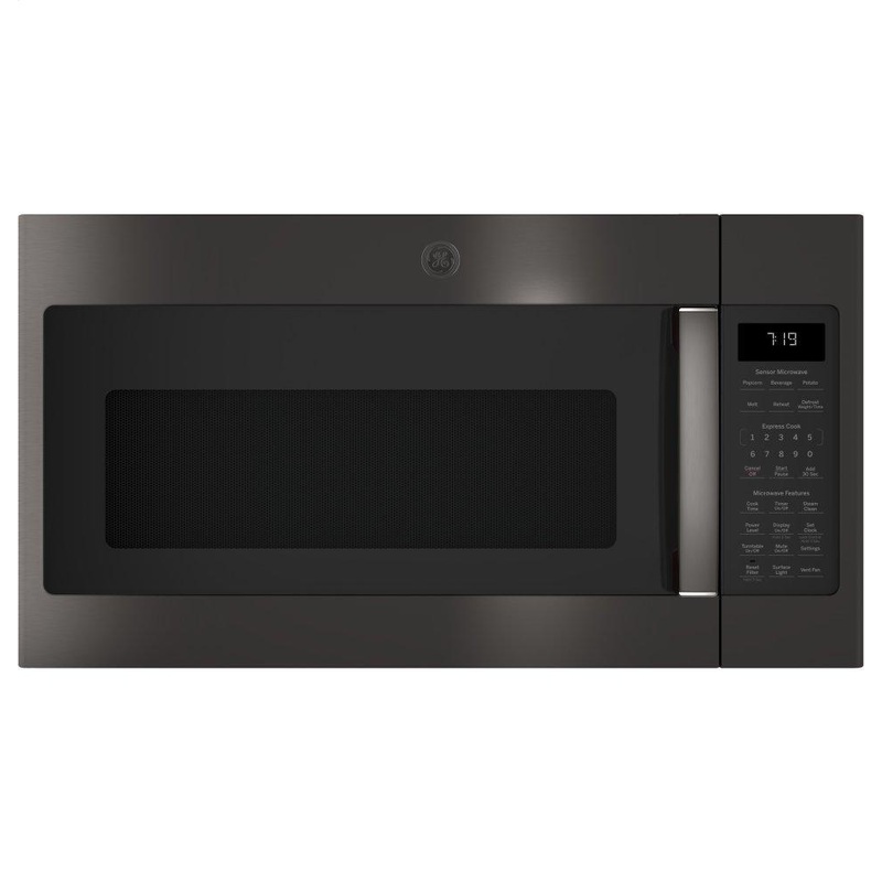 JVM7195BLTS GE 1.9 Cu. Ft. Over-the-Range Sensor Microwave Oven