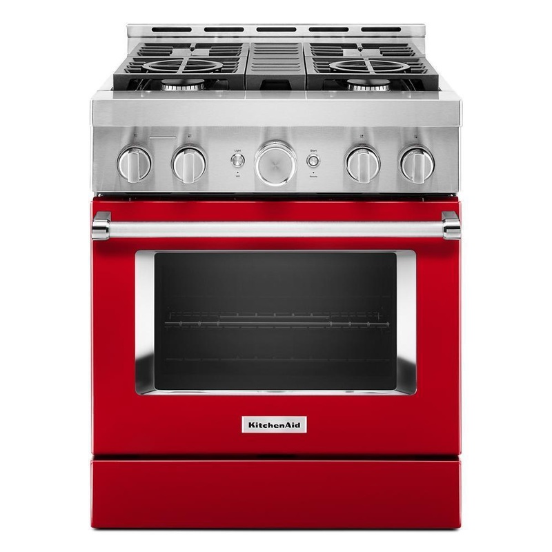 KFGC500JPA KitchenAid 30” Smart Commercial-Style Gas Range with 4 Burners