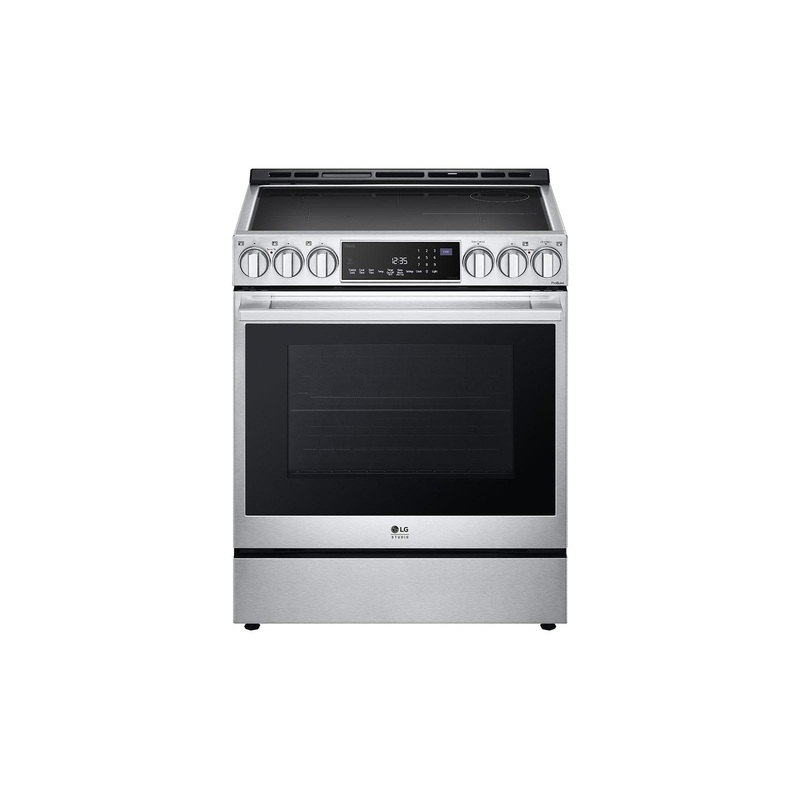 LG STUDIO 6.3 cu. ft. InstaView Induction Slide-in Range with Air Fry and Air Sous Vide