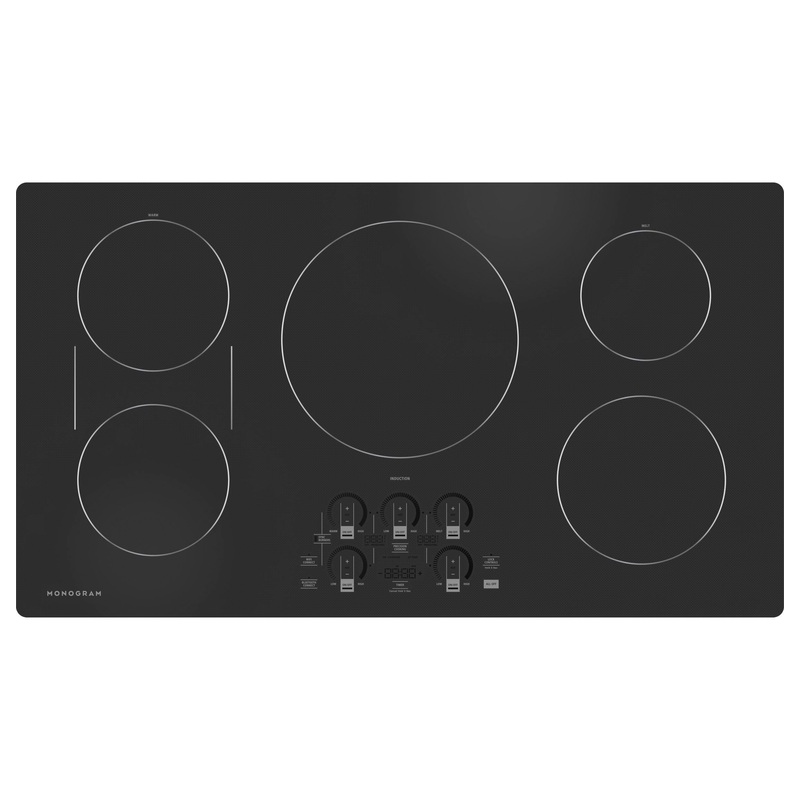 Monogram ZHU36RDTBB Monogram 36″ Induction Cooktop
