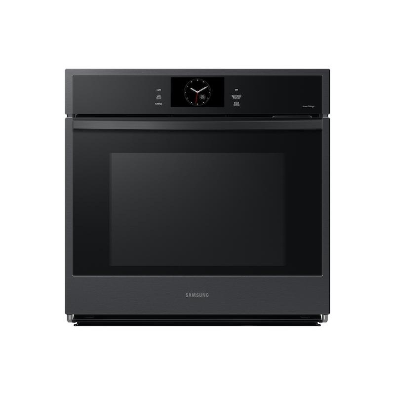 Samsung NV51CG600SMT 30″ Single Wall Oven With Steam Cook In Matte Black