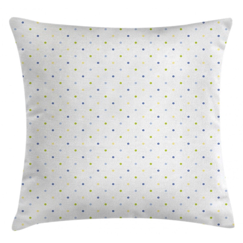 Small Polka Dots Indoor / Outdoor Polka Dots 28″ Throw Pillow Cover Ambesonne