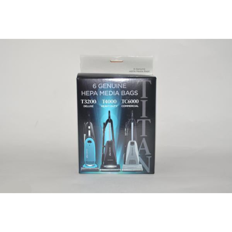 Titan TUV-H HEPA Vacuum Cleaner Bags  – 6 Pack