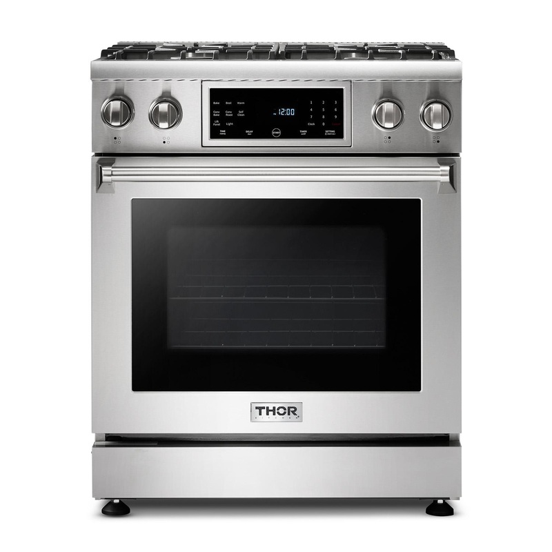 TRG3001 Thor Kitchen 30-inch Tilt Panel Gas Range – Professional – Model Trg3001