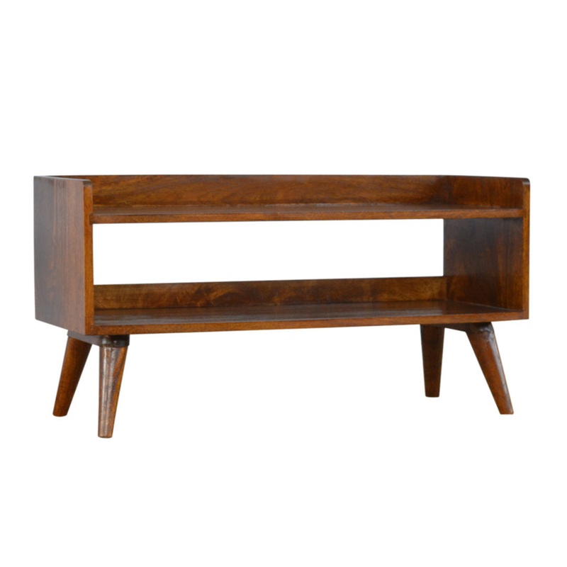 Uwais Solid Wood Shoe Storage Bench George Oliver