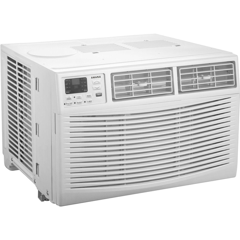 12,000 BTU 115V Window-Mounted Air Conditioner with Remote Control