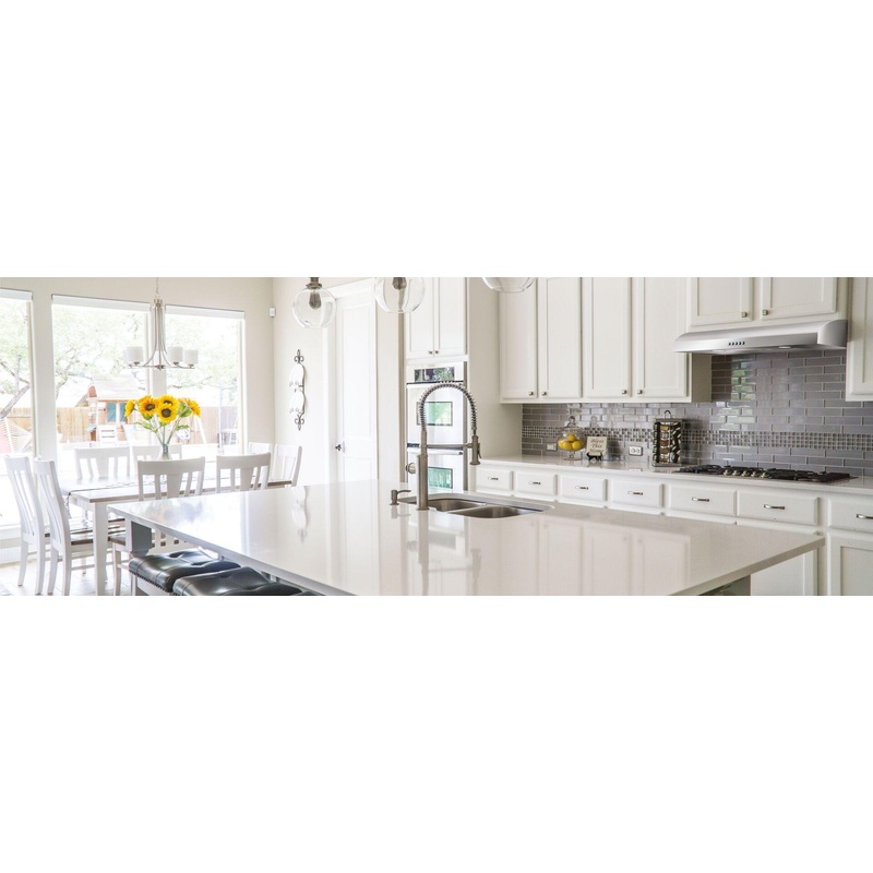 Elica ENM230W1 NEMI WHITE Undercabinet Range Hood 30″ wide – 280CFM