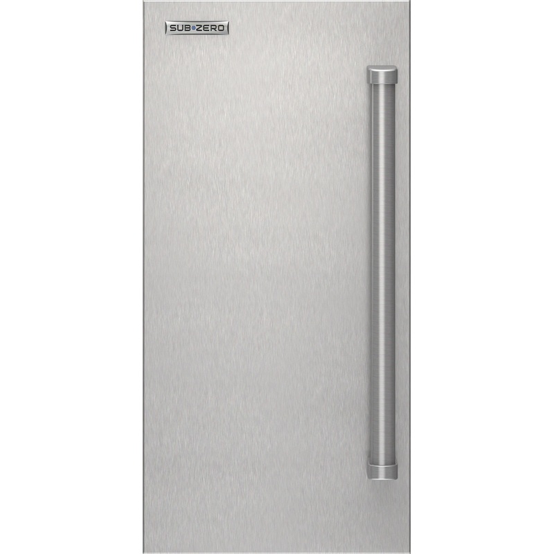 Sub-Zero 7045019 15″ Stainless Steel Door Panel – Pro Handle – Left Hinge