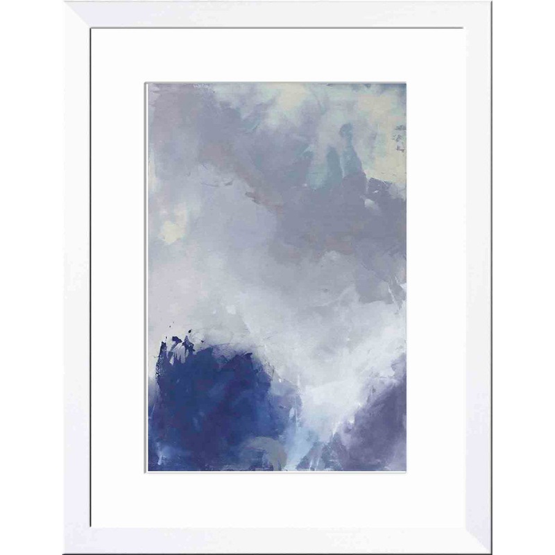 Sugar Plum Dust I by Julia Contacessi – Picture Frame Painting Wade Logan Frame Color: White Size: 8″H x 12″W