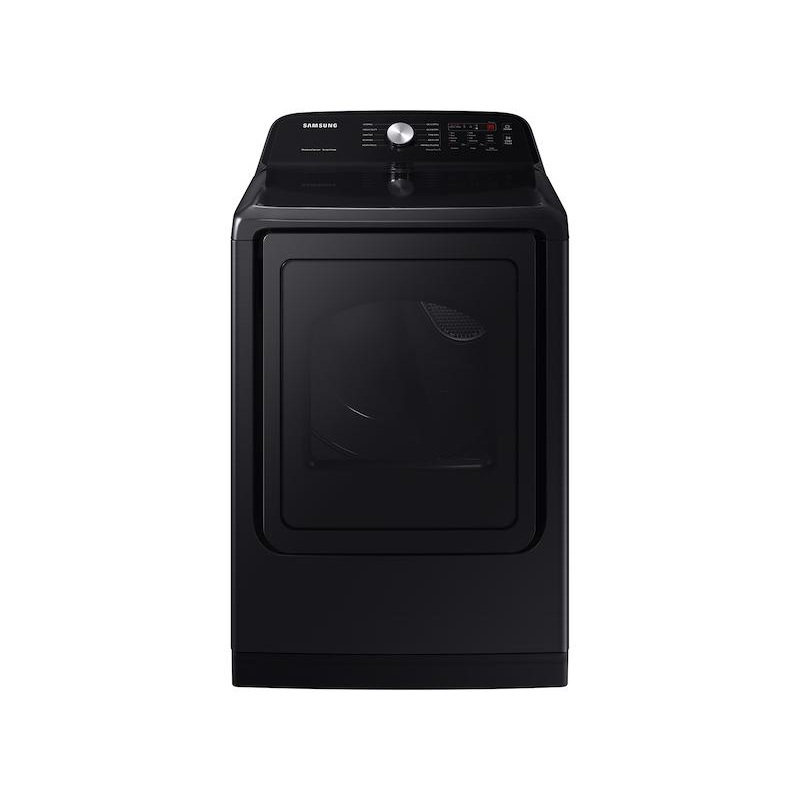 7.4 cu. ft. Gas Dryer with Sensor Dry in Brushed Black