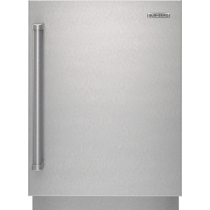 Sub-Zero 9029031 Stainless Steel Solid Door Panel – Pro Handle, Right Hinge