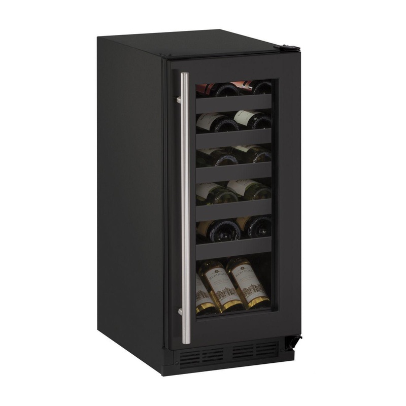 U-Line U1215WCB00B 1215wc 15″ Wine Refrigerator With Black Frame Finish (115 V/60 Hz Volts /60 Hz Hz)