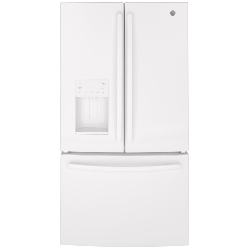 GFE26JGMWW GE ENERGY STAR 25.7 Cu. Ft. French-Door Refrigerator