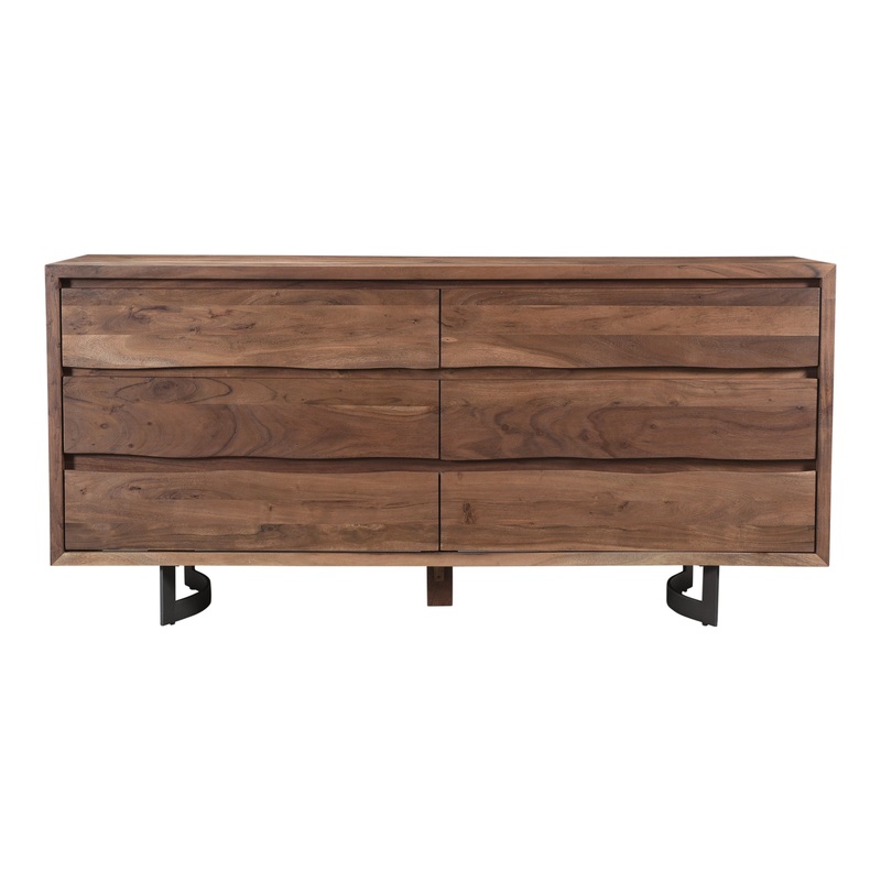 Whispering Woods Live Edge Acacia Dresser