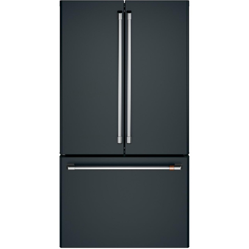 Cafe CWE23SP3MD1 CAF(EBACK) ENERGY STAR 23.1 Cu. Ft. Smart Counter-Depth French-Door Refrigerator