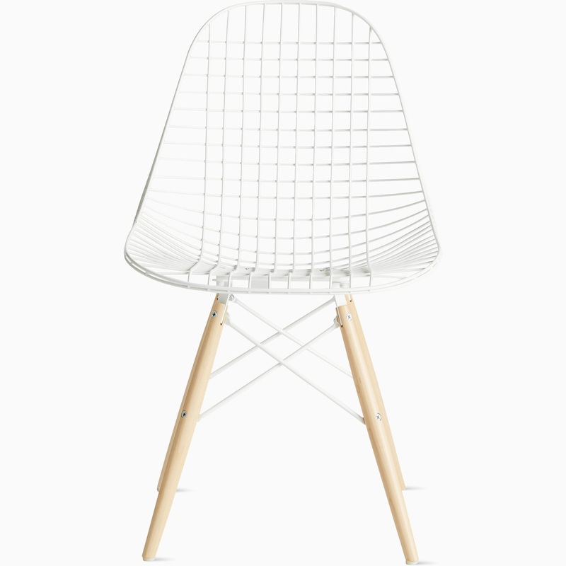 Eames Wire Chair With Dowel Base