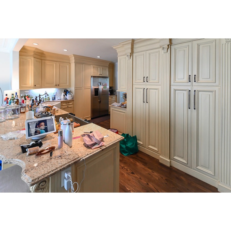 Wood-Mode Wistful: Traditional Cream Wooden Cabinet Kitchen