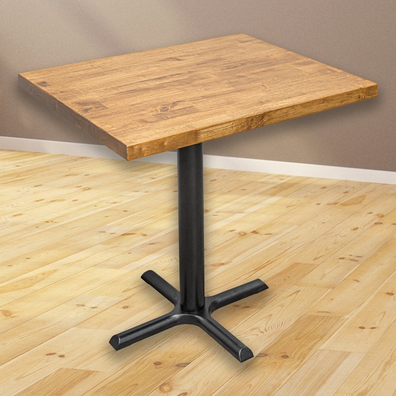 30″ L x 24″ W Rectangular Square Table Top Restaurant Furniture by Barn Furniture