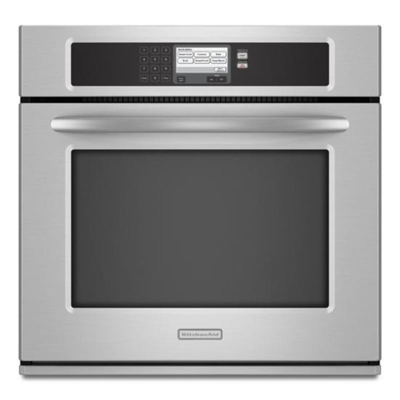 Kitchenaid KEBU107SSS Stainless Steel Kitchenaid 30-Inch Steam-Assist Single Wall Oven, Architect Series Ii