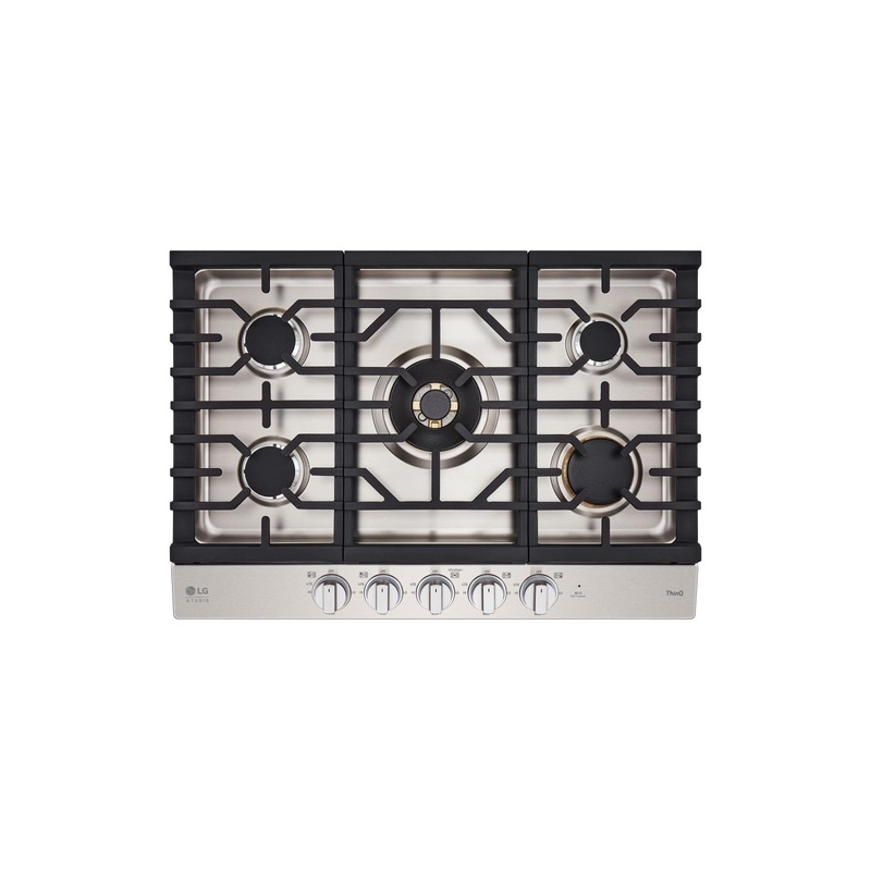 Lg CBGS3028S Lg Studio 30″ Ultraheat Gas Cooktop With Easyclean
